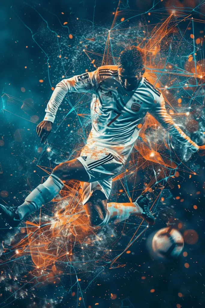 poster of man play football